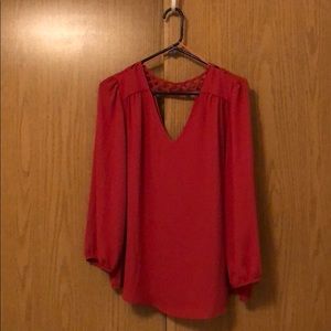 Skies Are Blue Westminster Back Cut Out Blouse